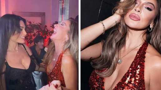 Hadise after partyde fena dağıttı