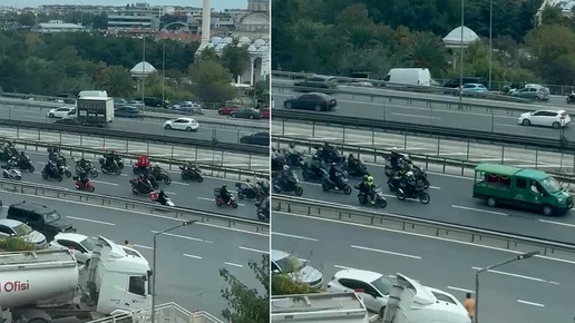 Motovlogcu Dayı Cumhur Kahraman son yolculuğuna böyle uğurlandı