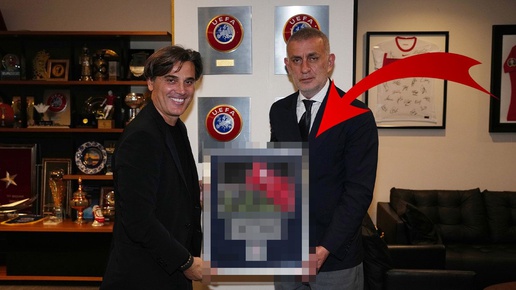 İbrahim Hacıosmanoğlu, Montella ile vedalaştı
