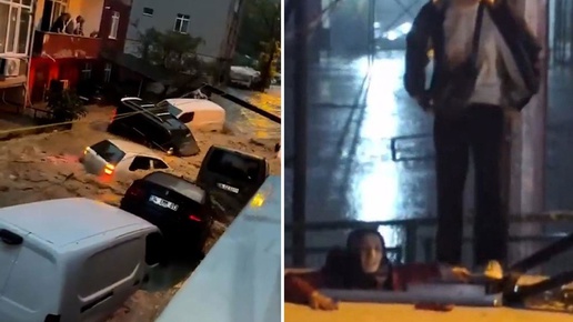 İstanbulda sağanak yağışın bilançosu belli oldu: 1277 su baskını, 15 heyelan, 47 mahsur kalma