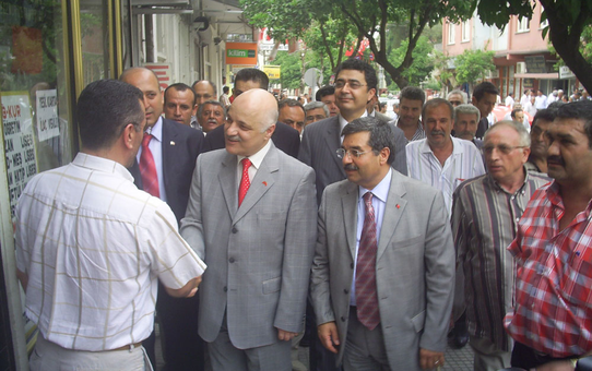 MHP'nin İlçe Gezileri