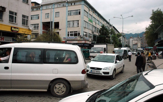 Rize'nin Trafik Çilesi Bitmiyor