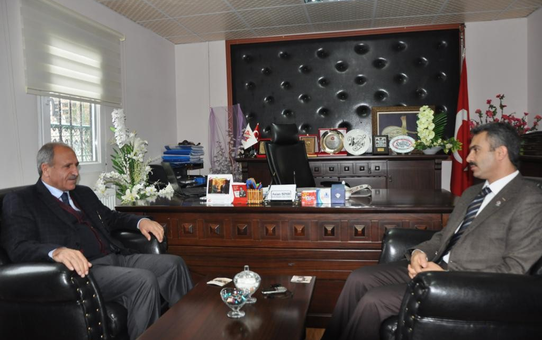 İl Milli Eğitim Müdürü Sayılır'dan Sinir'e Veda Ziyareti