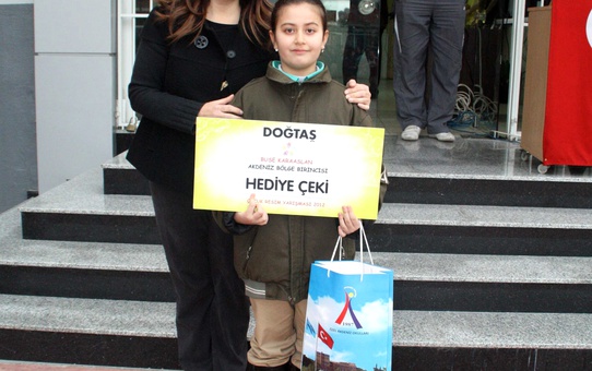 Hayallerini Çizdi, Ödülü Kazandı