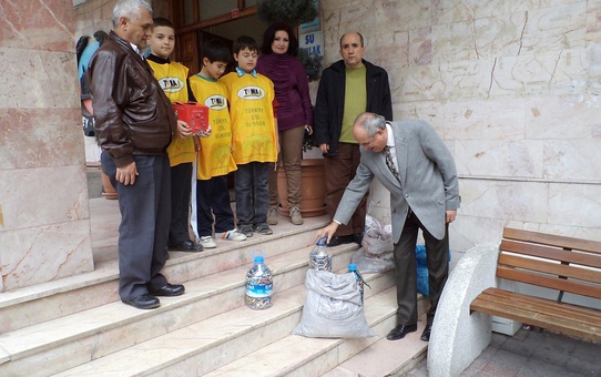 Yavru Temacılar 200 Kilo Atık Pil Topladı