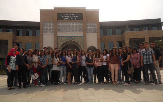Korkuteli Lisesi Öğrencileri, Uluslar Arası Antalya Üniversitesi'ni Gezdi