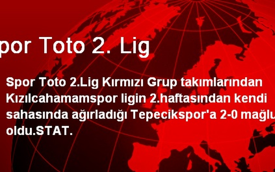 Spor Toto 2. Lig