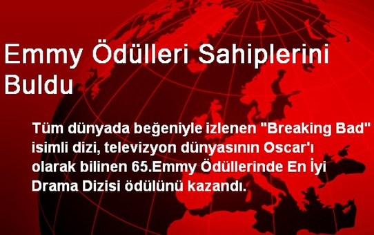Emmy Ödülleri Sahiplerini Buldu
