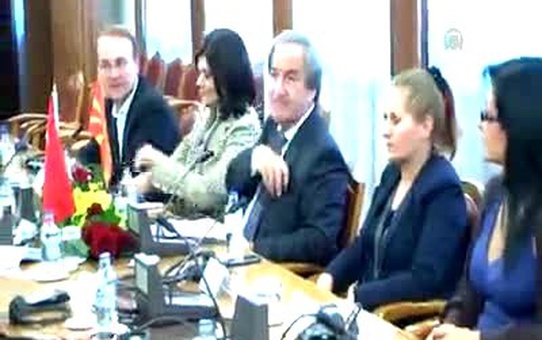 TBMM heyeti AB tecrübelerini Makedonyalı yetkililerle paylaştı