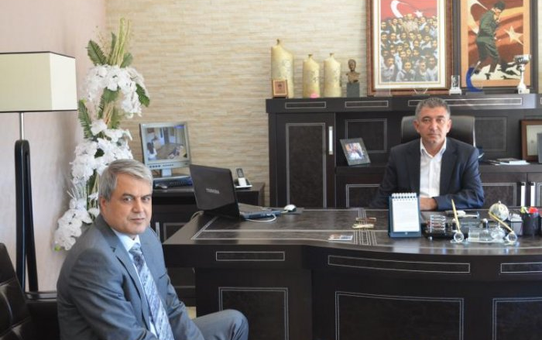 Edremit Kaymakamı, Başkan Özpolat'ı Ziyaret Etti
