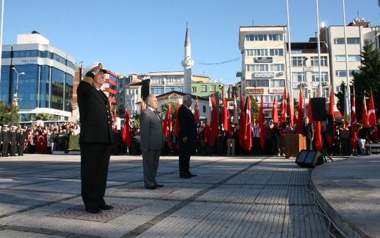 Kdz. Ereğli'de 10 Kasım Atatürk'ü Anma Töreni Düzenlendi