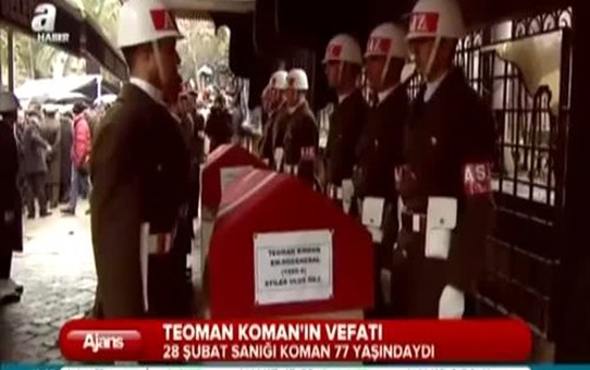 Teoman Koman Toprağa Verildi