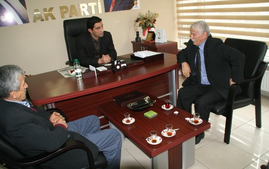 Dverek Ziraat Odası'ndan AK Parti'ye Ziyaret