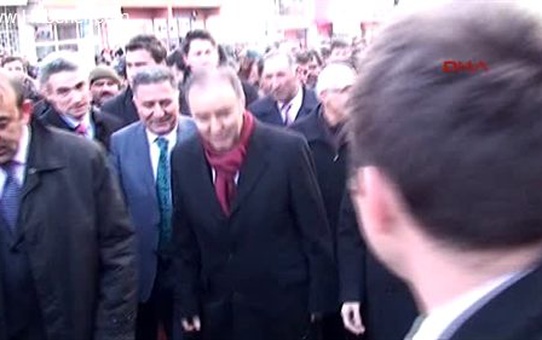 Bakan Ala'ya Tiftik Şapka Hediye Edildi