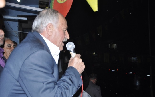 BDP Yöneticilerine Coşkulu Karşılama