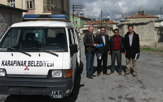 Karapınar'da Kentsel Dönüşüm Tebligatları Yapılıyor