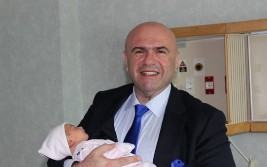 Eski Başkan Solak Üçüncü Kez Baba Oldu