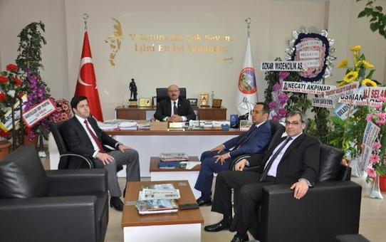 Belediye Başkanı Samur'a Hayırlı Olsun Ziyaretleri