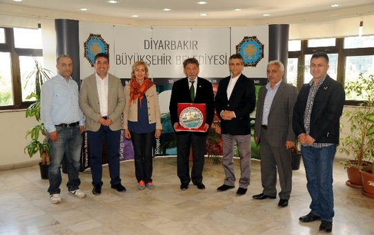 Ziraat Mühendisleri Odası'ndan Eşbaşkan Anlı'ya Ziyaret