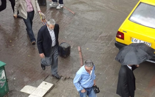 Malatya'da Yağmur Etkili Oldu