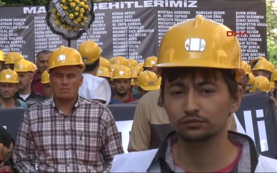 Şehit Madencilere Sessiz Anma