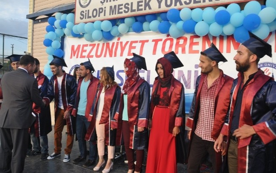 Silopi Myo'da Mezuniyet Töreni