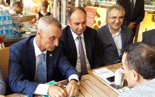 MHP Milletvekili Engin Alan, 'Hançerdeki Parmak İzleri'Ni İmzaladı