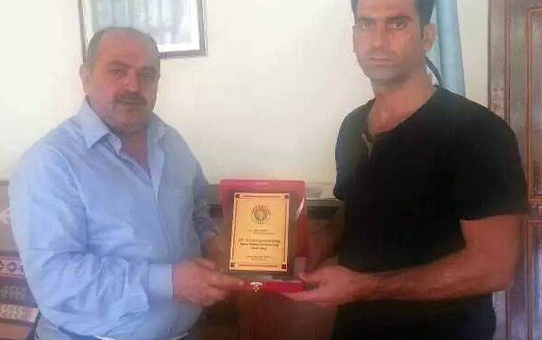 Bağlarspor, Üner'e Yeni Görevinde Başarılar Diledi