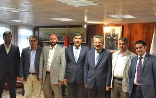 Din Bir-Sen'den Muş Belediye Başkanı'na Ziyaret
