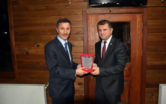 Tayini Çıkan Kaymakam Avcı'ya Veda Yemeği