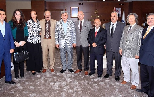 Başkan Karaosmanoğlu Gebze Kent Konseyi Yönetimini Ağırladı