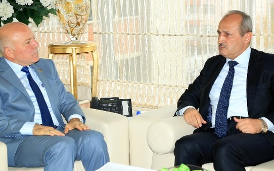 Karayolları Genel Müdürü Turhan'dan Başkan Sekmen'e Ziyaret