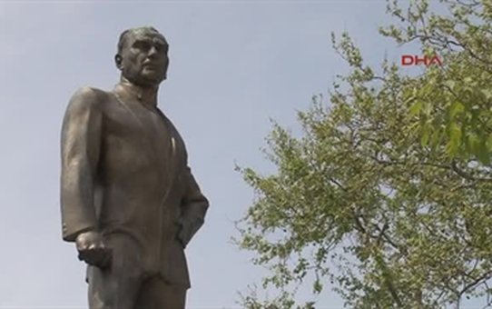 Atatürk Anıtı'nda Bakım Çalışması