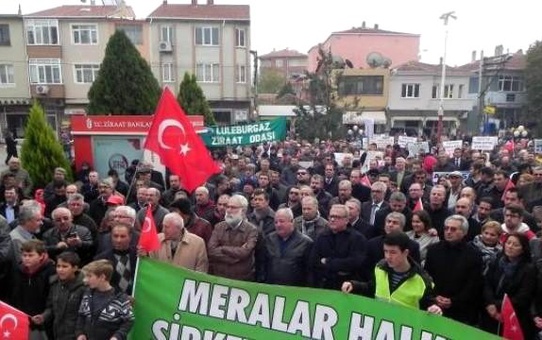 Kırklareli'de 'Kiralık Mera' Eylemi