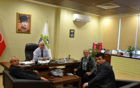 Eski Milletvekili Saygun'dan Ergene Belediye Başkanı Yüksel'e Ziyaret