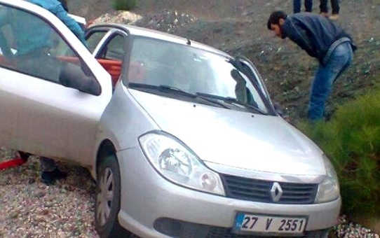Kamyonun Çarptığı Otomobilin Sürücüsü Yaralandı