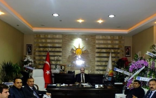 Kurum Müdürlerinden Başkan Soğanda'ya Ziyaret
