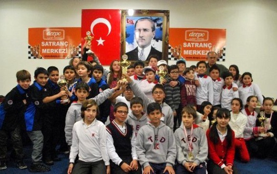 Okul Sporları Satranç Turnuvası Küçükler Kategorisi Sona Erdi