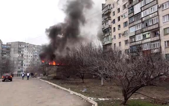 Ukrayna'nın Mariupol Kentindeki Saldırı