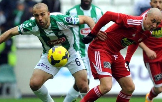 Sivas Konya'dan Zaferle Ayrıldı: 0-1