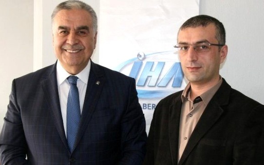 Ak Partili Akay'dan İha'ya Ziyaret