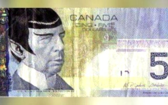 Spock Reappears On Canadian Currency After Nimoy's Death