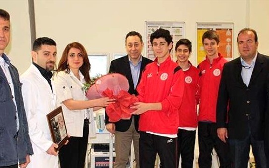 Spor Hekimliği Sporcu Sağlık Merkezi'ne Ziyaret