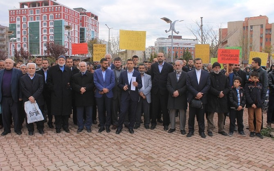 Mardin'de 'Kamaruzzaman' Protestosu