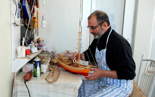 Artist Osman' Maket Tekne Ustası Oldu