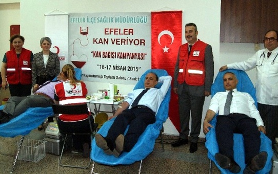 Efeler Kan Veriyor' Kampanyasına Büyük İlgi