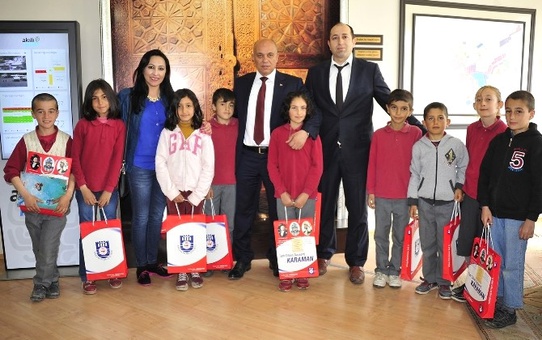 Öğrencilerden Başkan Çalışkan'a Ziyaret