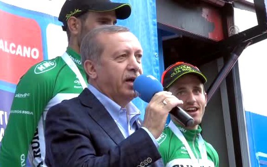 51. Cumhurbaşkanlığı Türkiye Bisiklet Turu - Cumhurbaşkanı Erdoğan