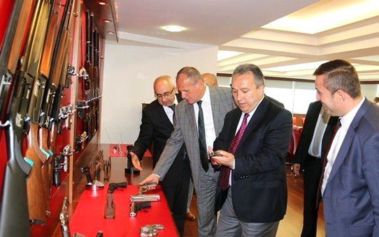 Vali Ali Fidan, Başkan Mehmet Keleş 1. Osb'de Fabrikaları Gezdi