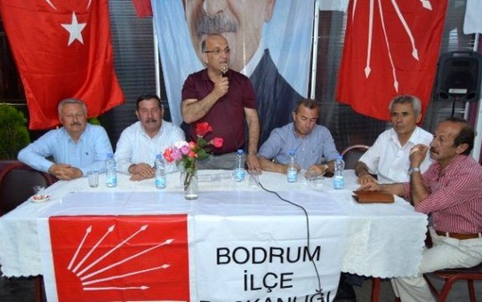 CHP Bodrum Konacık Mahallesinde Konuştu
